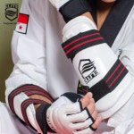엘리트 성인을 위한 태권도 팔뚝 보호대 TKD 보호대