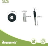 Husqvarna 435 440E 445 450E 340 345 350 EPA용 오일 펌프 피스톤 플런저 샤프트 레버 웜 기어 키트 503 93 21 01 540057901