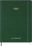 몰스킨 2026 15개월 필수 플래너 소프트 커버 주간 세로 8 5 x 11 머틀 그린 144페이지