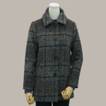 조이마담 프리미엄 체크 울코트 j3404