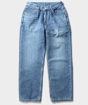 비디알 215 Navy Denim Pants (Classic Light)