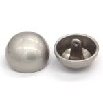 메탈 수선 DIY 코트 미싱 수예 공예 정장 셔츠 단추 부자재 안개 은 23mm-1알 1개