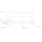 Cmm Probe Stylus 2 Ruby Ball Tips M2 Long M2 D2 5 L20 0 Thread A-5000-7804 H7804