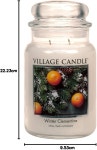 빌리지 캔들 겨울 클레멘타인 대형 약국 병 향초 21 25온스 21 25 oz Jar