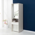 침실 거울 화장대겸용 틈새 수납장 도어 상부장 600 서랍장 베란다 세탁실 펜트리 샵