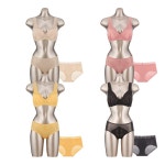 비비안 비비안 크로스 리프팅패널 풀컵 노와이어 여성 속옷 브라 팬티 세트 12종 혼합 75C 90