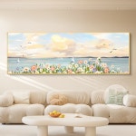 거실벽화 거실 꾸미기 액자 벽화 그림 풍경화 인테리어 대형 포스터 벽장식- 프레임 G6144