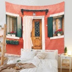 태피스트리 패브릭 포스터 인테리어소품 벽 창문 침실 높이 x 150 너비 cm ATA166-05 G1553 130