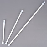 일자형 길이조절식 커튼봉 압축봉 무타공 커텐봉 옷걸이 압축 욕실 만능 커튼 걸이 틈새 행거 못없이 커텐