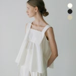 아워코모스 Comos 889 wide strap flared blouse 712671