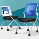 주민센터 강의실 접히는 바퀴의자 국내산 게이밍의자 편한의자 사무실 그린 WJ타입 블랙a30