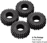 INGORA 1 0 타이어 올 터레인 S5 슈퍼 소프트 스티키 1 18 24 RC 크롤러 축 FMS 엔듀로24 업가드 Tire TRX4M 1 SCX24 FCX24 T1014