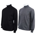 2장 제이씨월드 JC 순면 기모 폴라티셔츠 겨울용 긴팔 목티 긴목 반목 이너 외출복 두루두루 반목 반목 100 J1895