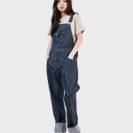 필로그램 필로그램 생지 데님 오버롤