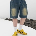 털보형제들 5부 절개 워싱 청 반바지