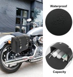 모토포르티 페어 모터사이클 새들백 사이드 툴백 사이클링백 방수 인조 가죽