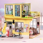 칠하는 2층 학교 교실 미니어처 디테일 방 만들기 아이 방학취미