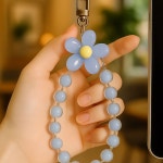 데이지 플라워 비즈 키링 파스텔 컬러 가방 스트랩 데이지키링 플라워키링 러블리키링