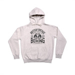 BRITISH VINTAGE BOXING 복싱 헤비 블랜드 기모 후드티 오트밀