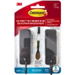 3M 코맨드 코맨드 쓰리엠 방수 매트블랙 훅걸이 2p 5개