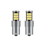 호환 2개 P21 5W 1156 Ba15s 1157 Bay15d 차량 LED 전구 방향지시등 12V 브레이크 01 Cold 01 1157 PY21W 33SMD 7000K