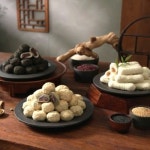 전통 방앗간 2봉 찰보리 콩쑥떡 10개 찰보리 흑임자떡 10개 국내산 HACCP 개별포장 굳지않는 전통떡 간식