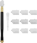 펜슬 스타일 2-20mm 유리 절단 도구 키트 전문가용 오일 피드 카바이드 팁 절단기 거울 타일 절단을 위한 정신 손잡이