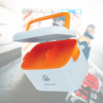 Coms 응급함 비상약통 공구함 2단분리 다용도 비상약함 WFLCBV2