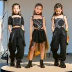 키즈 방송댄스 의상 힙합 주니어 아이돌 공연복 댄스-스타일1