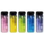 터보 풀캡반투명 라이터 캡라이터 shy-889 25개 3476