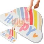 반달 발매트 무지개 세탁가능발매트