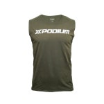 엑스포디움 엑스포디움 V2 기본 로고 나시 크로스핏 티셔츠 짐웨어 남자나시 크로스핏 나시 M 카키