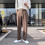 아레스 아레스 노튼 세미와이드 소프트 밴딩 슬랙스