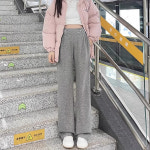 소이에이에프 | 데이소이 끈이 달린 편안한 임산부 긴바지