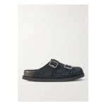 버켄스탁 버켄스탁 222 웨스트 버클 스웨이드 클로그 46376663162939133