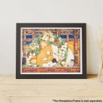 어른용 핀투 직소 퍼즐 1200개 - 면 사자 굿나잇 시바 아름다운 플라스틱 홈 데코 제로 먼지 없는 보관 Jina - a Snow Cat H2686 1