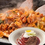 참닭 춘천 닭갈비 + 비빔막국수 700g