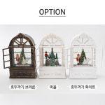 신성 데코앤키친 앤틱 창문 워터볼 오르골