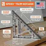 스완슨 툴 5 정사각형 스피드 트림 S0145 4