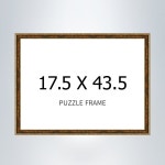 꿈꾸는세상 팬시퍼즐 108 204 240 300피스 전용액자 시리즈 1개 17 43 슬림액자 엔틱골드 플라스틱