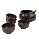 파울러스 파울러스 파울러스 추억의 옹기 막걸리잔 세트 6p 고동색 2세트