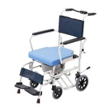 이동변기 CS-3 - 접이식변기 바퀴이동 스윙기능 브레이크좌변기 어르신 환자 장애인 노인요양 간병용품 복지용구 신일실버케어 일반구매 1개