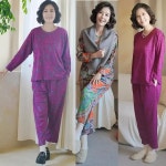 쉬즈마담 진행 겨울베르꽃홈상하세트할머니잠옷원피스 H8528