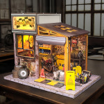 청년리빙 DIY 미니어처 하우스 타이어 정비소