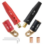 CT-40FA 용접 단자 및 LC-40 케이블 커넥터