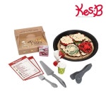 캐스B 플레이 콤비네이션피자 2228 어린이 장난감 아기 완구 소꿉 놀이 역할 과일 모형 야채 바구니