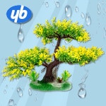 다팜아쿠아 YB 와이비 분재 나무 레이아웃 장식품 인조 수초 조화 2412-036