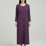 조이마담 잔꽃 페이즐 양면 박스 홈웨어 원피스 h8362