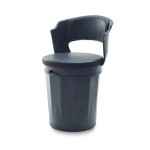 UNKNOWN 다용도 드럼 수납 스툴 등받이형 J1117