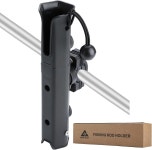 자전거용 기어트러스트 낚싯대 홀더 폴 마운트 클램프가 회전식 비치카용 랙 낚시 의자 ATVS 보트 카트 Carbon Plastic